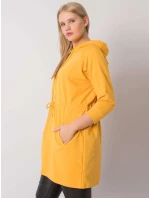 Dámska mikina RV BL 6853.10P tmavo žltá