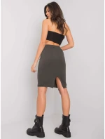 Sukňa RV SD 4793 1.32 tmavá khaki Sukňa RV SD 4793 1.32 tmavá khaki