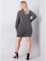 Šaty RV SK 6296.99 tmavo šedá Šaty RV SK 6296.99 tmavo šedá