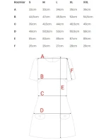 M855 Mini šaty áčkového strihu - krémové