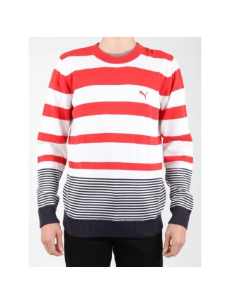 Puma Pruhovaný sveter s plachtou 554124-01