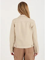 HM KR bunda BS6517 2.16P béžová HM KR bunda BS6517 2.16P béžová