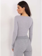 Blúzka WT BZ A1090.83 svetlosivá