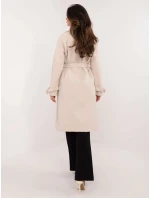 Dámsky kabát TW EN BI 2209.71P Light beige - FPrice Dámsky kabát TW EN BI 2209.71P Light beige - FPrice