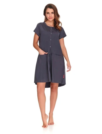 Nočná košeľa 9445 graphite - Doctornap