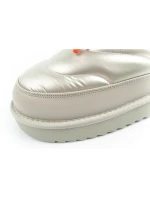 D.Franklin snehové topánky ženy zimné módne zateplené topánky strieborné ženy