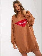 Mikina VI BL 3113.73P svetlo hnedá