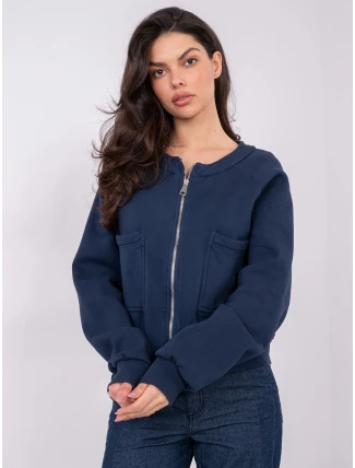 WT BL mikina A1452.99 tmavomodrá