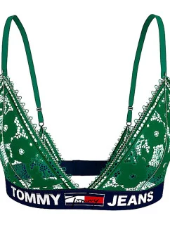 Dámska čipkovaná podprsenka Undersized Jeans UW0UW03508-L30 - Tommy Hilfiger