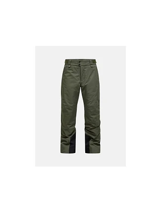 Pánske lyžiarske nohavice PEAK PERFORMANCE M Maroon Insulated Pants, čierne