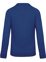 Kariban K 480 Pánska mikina s raglánovými rukávmi z bio bavlny 20.K480 ocean blue heather Kariban K 480 Pánska mikina s raglánovými rukávmi z bio bavlny 20.K480 ocean blue heather