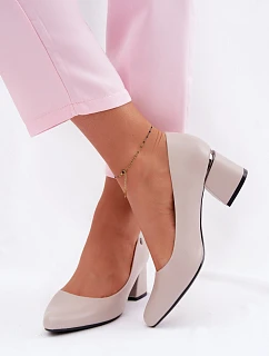 Lodičky na podpätku Vinceza 62292 Grey