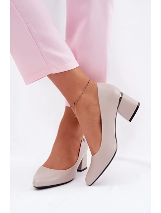 Lodičky na podpätku Vinceza 62292 Grey Lodičky na podpätku Vinceza 62292 Grey
