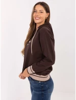 Blúzka RV BL A857.47 tmavohnedá