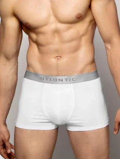 Pánské sportovní boxerky z Pima bavlny ATLANTIC - bílé
