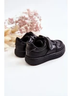 Detská nízka športová obuv Black Frillo