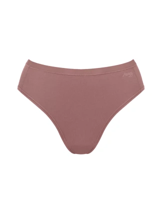 Dámske bavlnené tričko GO Daily Tai - BROWN - dark beige 1141 - SLOGGI