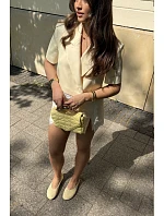 Balerínky z imitácie semišu Žltá Camdena Balerínky z imitácie semišu Žltá Camdena