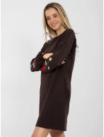 Šaty RV SK 8088.59 tmavohnedé