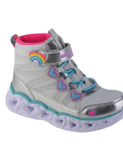 Skechers Sweetheart Lights - Sweet Styling 302668L-SMLT Silver 32