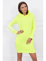 Šaty Off White yellow neón