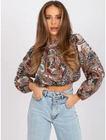 Blúzka DHJ BZ 15170.39 tmavá lila