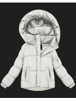Dámska prechodná bunda oversize S'West broken white (B2003-26)