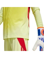Detské brankárske tričko adidas Tiro 25 Competition Long Sleeve Jersey žlto-červené KJN2020