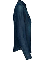 Kariban K 518 Džínsová blúzka s dlhými rukávmi 20.K518 blue jean Kariban K 518 Džínsová blúzka s dlhými rukávmi 20.K518 blue jean
