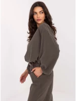 IT KS košeľa 233607.63 tmavá khaki