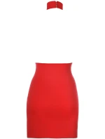 Šaty V-9139 červené - Axami