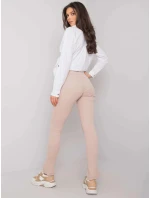 Dámske legíny RV-SP-7360.41X Light beige - RUE PARIS Dámske legíny RV-SP-7360.41X Light beige - RUE PARIS