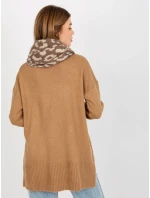 Tunelový šál AT KM ENEC B63 1.44P tmavo lila