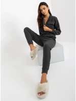 Pyžamo BR PI 9124 tmavo šedé