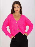 Dámsky sveter LC SW 803 fluo ružový