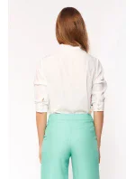 Dámska blúzka B140 ecru-bodky - Nife