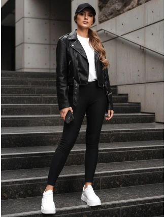 Dámske legíny čierne FashionStreet UY2732