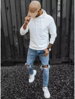 FashionStreet pánska krémová mikina BX5472 FashionStreet pánska krémová mikina BX5472