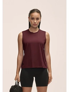 Dámske tričko CASALL Graphic Tank, farba bordová