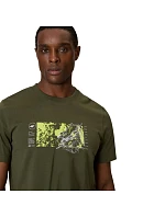 Pánske tričko 4F M2823 khaki 4FWSS26TTSHM2823 43S