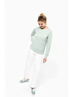 Kariban K 481 Dámska mikina s raglánovými rukávmi z bio bavlny 20.K481 storm grey