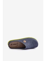 Obuwie Domowe Damskie Kapcie Inblu CS000039 Granatowe