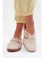 Dámske topánky s prackou Inblu TF000003 Light beige
