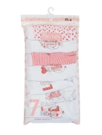 BR MT 11444 3 biele a červené spodky