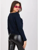 Blúzka RV BZ 5122.13P tmavomodrá