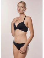 Mefemi Amelia push-up podprsenka s kosticami Čierna Mefemi Amelia push-up podprsenka s kosticami Čierna