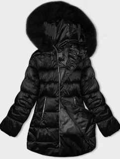 Dámska bunda bomber S'west black (B8192-1)