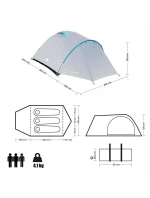 Stan NILS CAMP ROCKER NC6013 pre 3 osoby