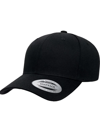 Flexfit 6389 6-panelová snapbacková čiapka „Retro“ 55.6389 čierna Flexfit 6389 6-panelová snapbacková čiapka „Retro“ 55.6389 čierna