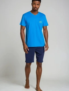 Pyžamo Dodge 38882-55X Modrá a tmavo modrá - Henderson